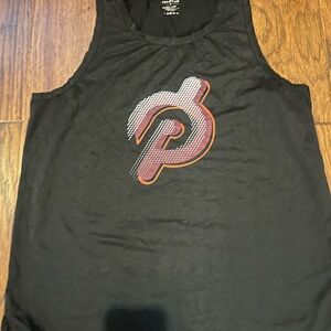 Peloton Black Sleeveless Top with Logo